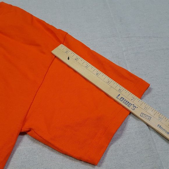Auburn Tigers Shirt Mens Medium Orange Short Sleeve Spell Out 2010 Champions - Picture 7 of 11